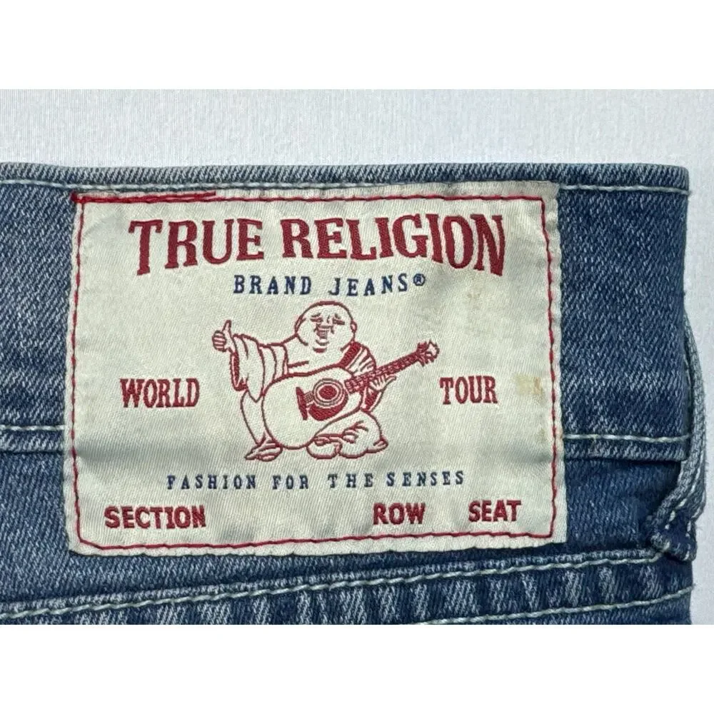True‎ Religion Men's Geno Relaxed Slim Fit Straight  Jeans - Size 36 (39x29)*